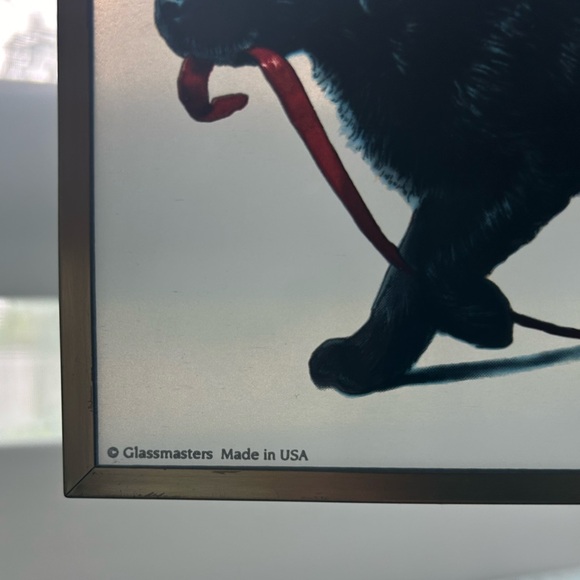 Glassmasters USA By Amy Brackenbury
Stained Glass Red Tape Puppies Suncatcher. - Picture 8 of 9